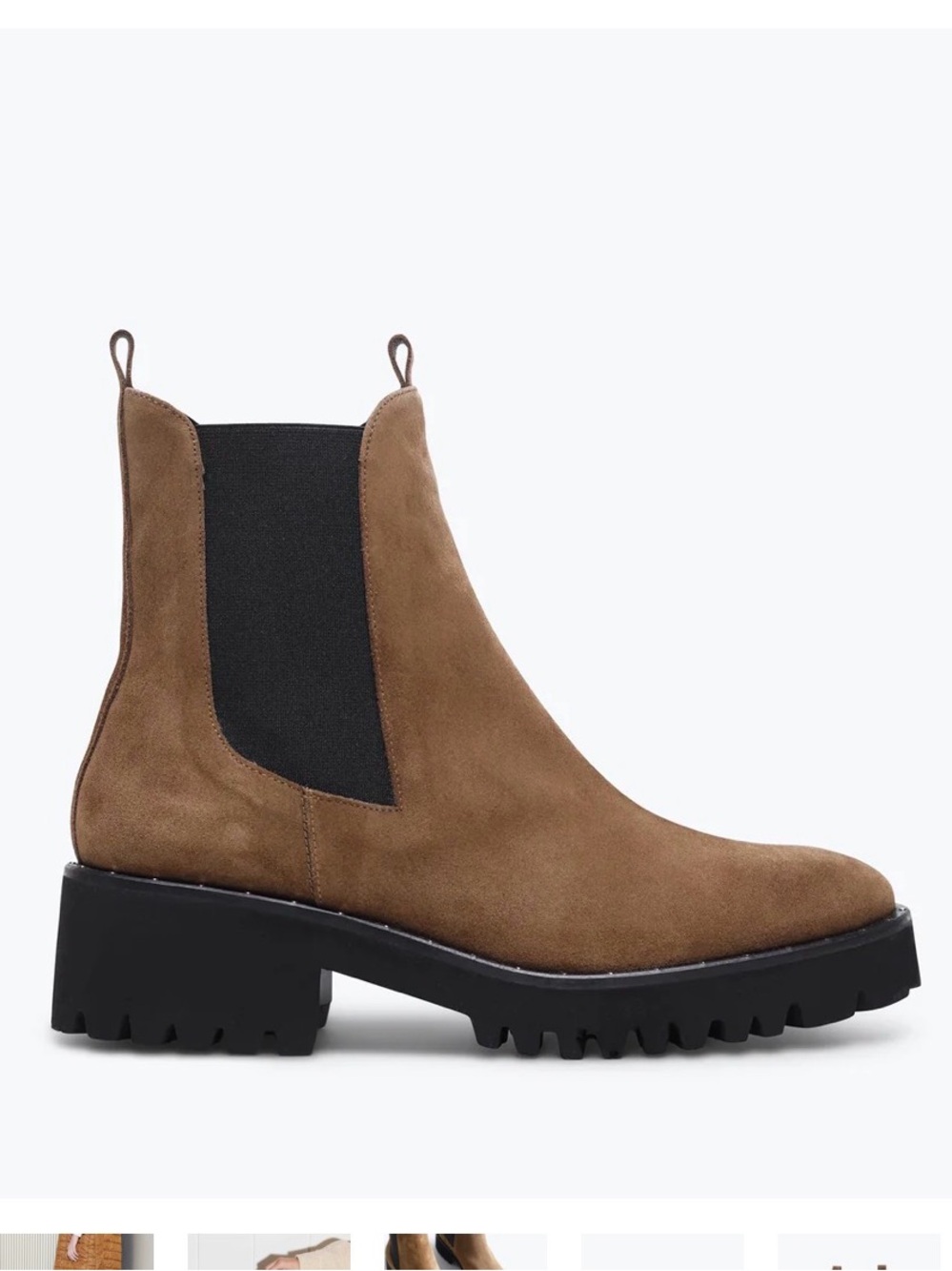 Freda Salvador Brooke - brown suede water resistant